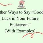 Other Ways to Say “Good Luck in Your Future Endeavors”