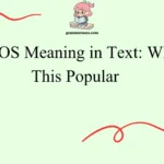 AMOS Meaning in Text: What This Popular 