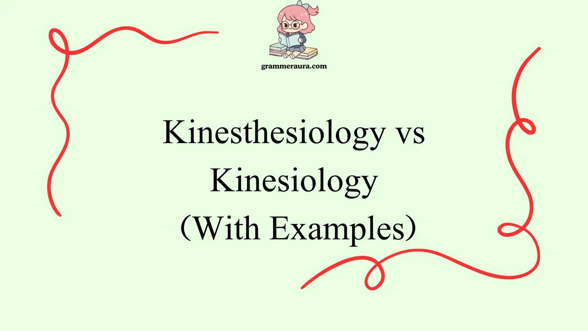 Kinesthesiology vs Kinesiology