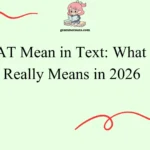 OAT Mean in Text: What It Really Means