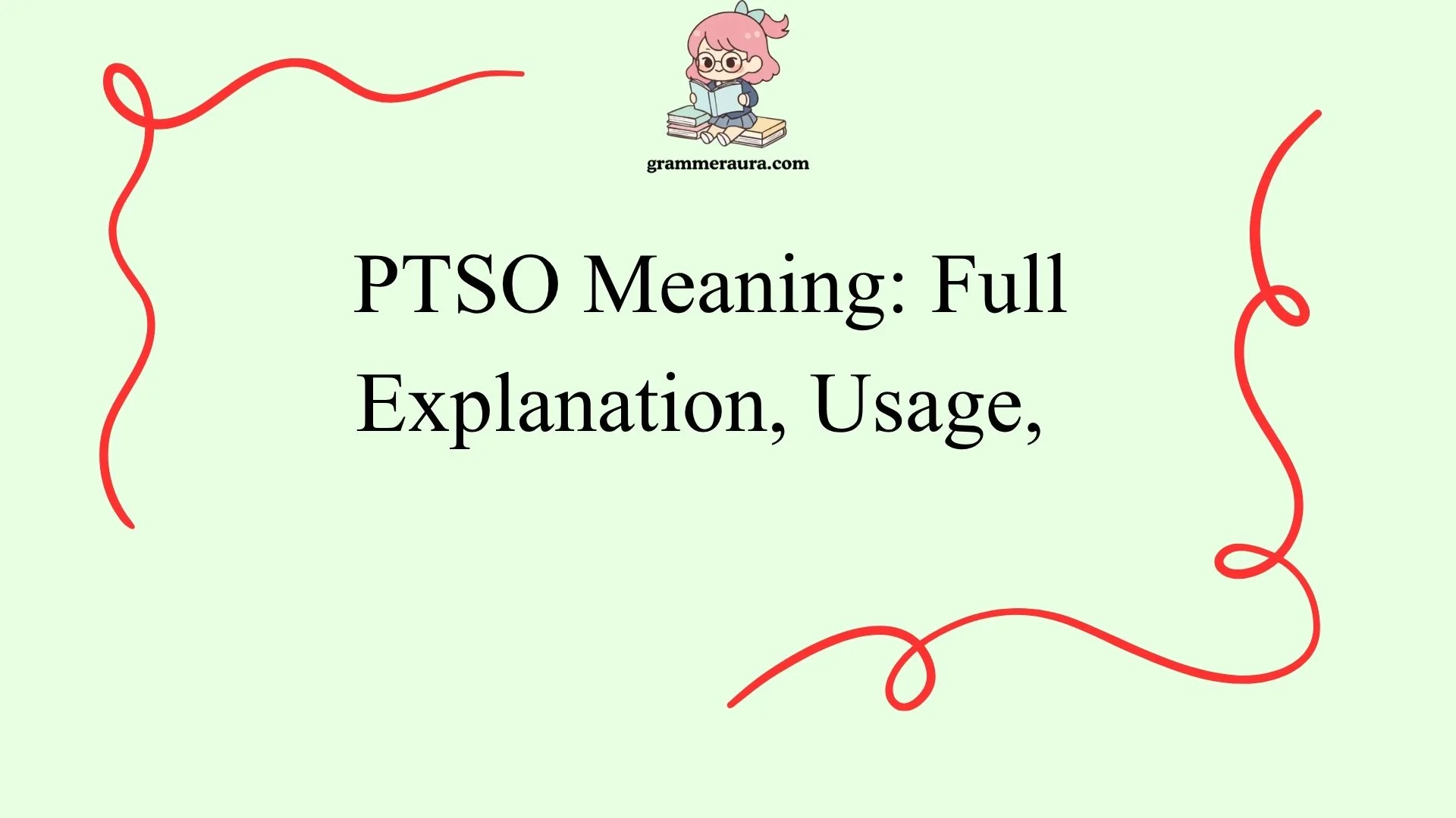 PTSO Meaning: Full Explanation Usage