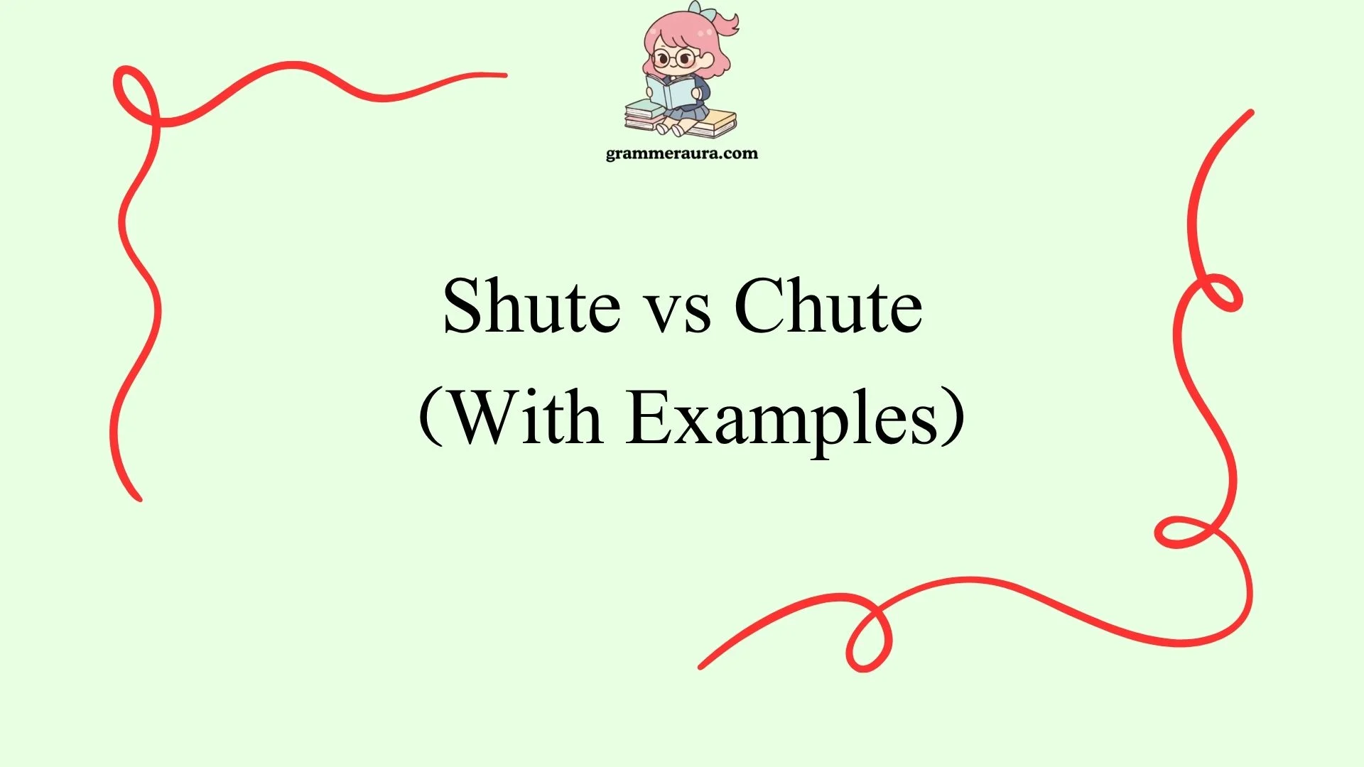 Shute vs Chute: