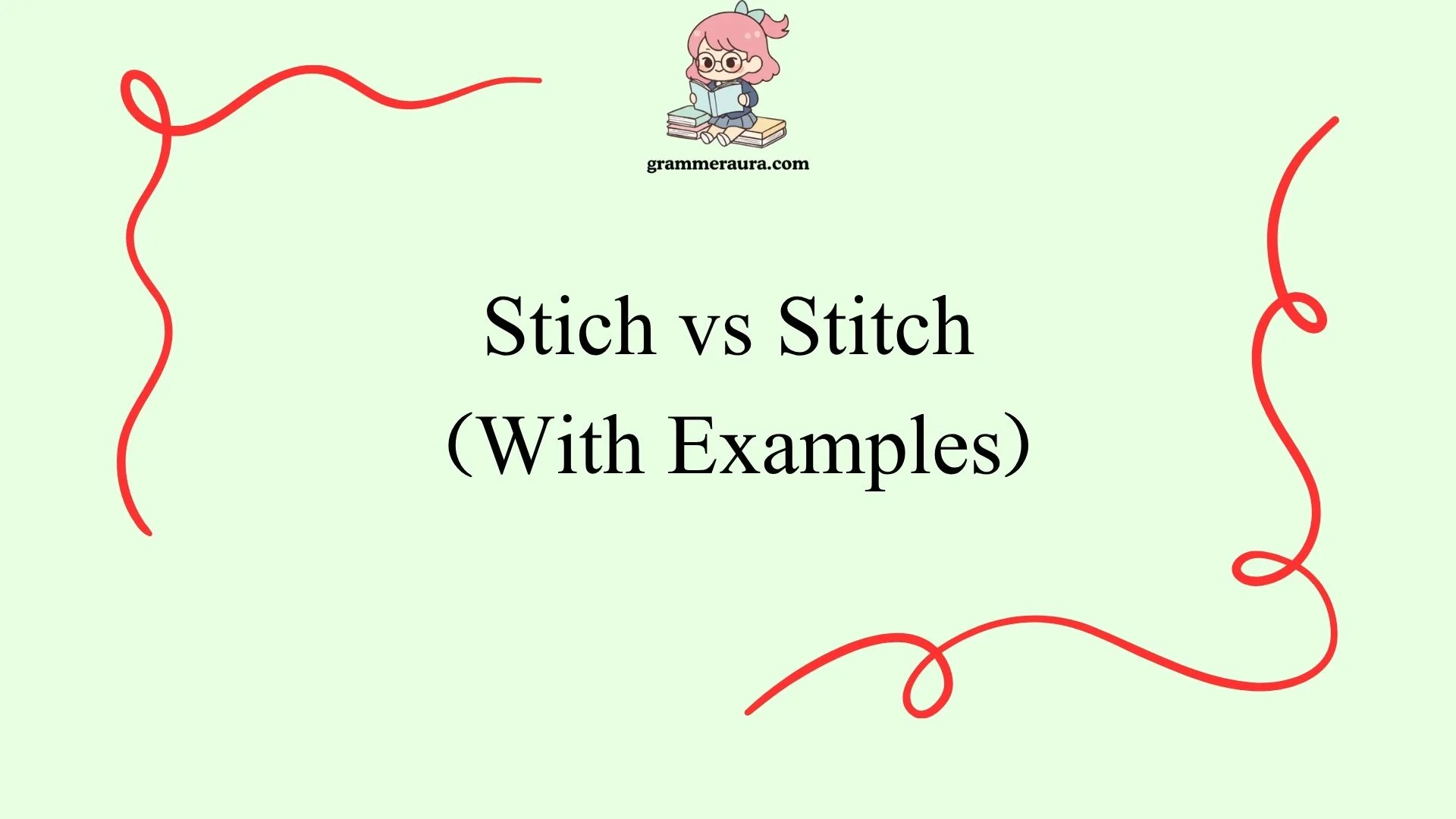Stich vs Stitch