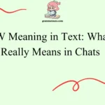 BBW Meaning in Text