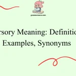 Cursory Meaning: Definition, Examples, Synonyms