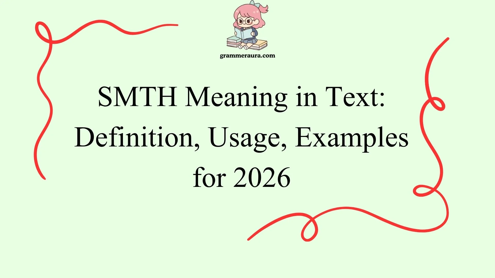 SMTH Meaning in Text: Definition, Usage, Examples